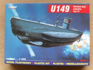 MIRAGE 1/400 40026 U-149 TYPE IID
